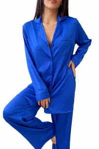 ست لباس خواب Velouré Noire آبي 2